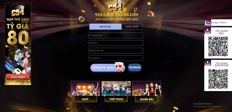 điền đầy đủ thông tin