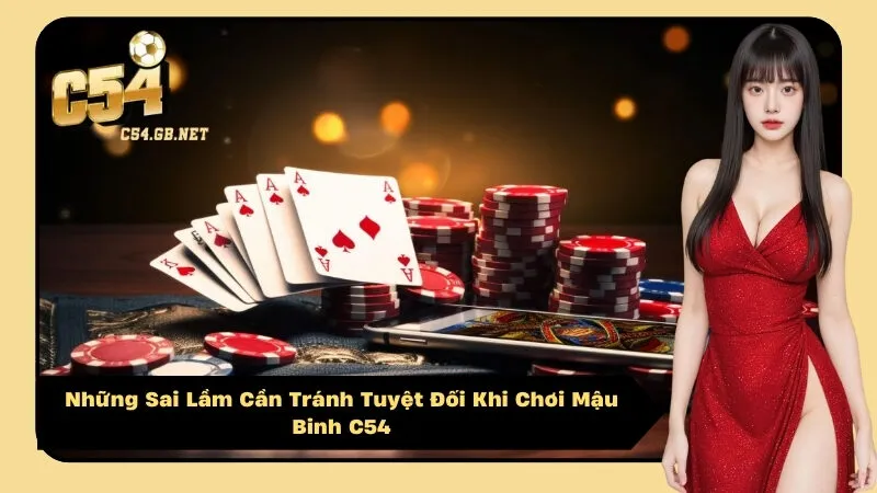 Những Sai Lầm Cần Tránh Tuyệt Đối Khi Chơi Mậu Binh C54